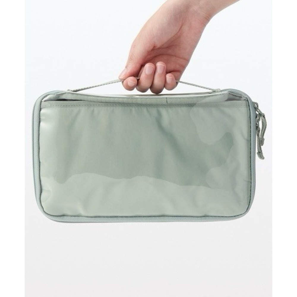 NEW MUJI A5 Slim Pocket Selectable Collection Case Moss Green 265×155×25mm - Picture 6 of 10